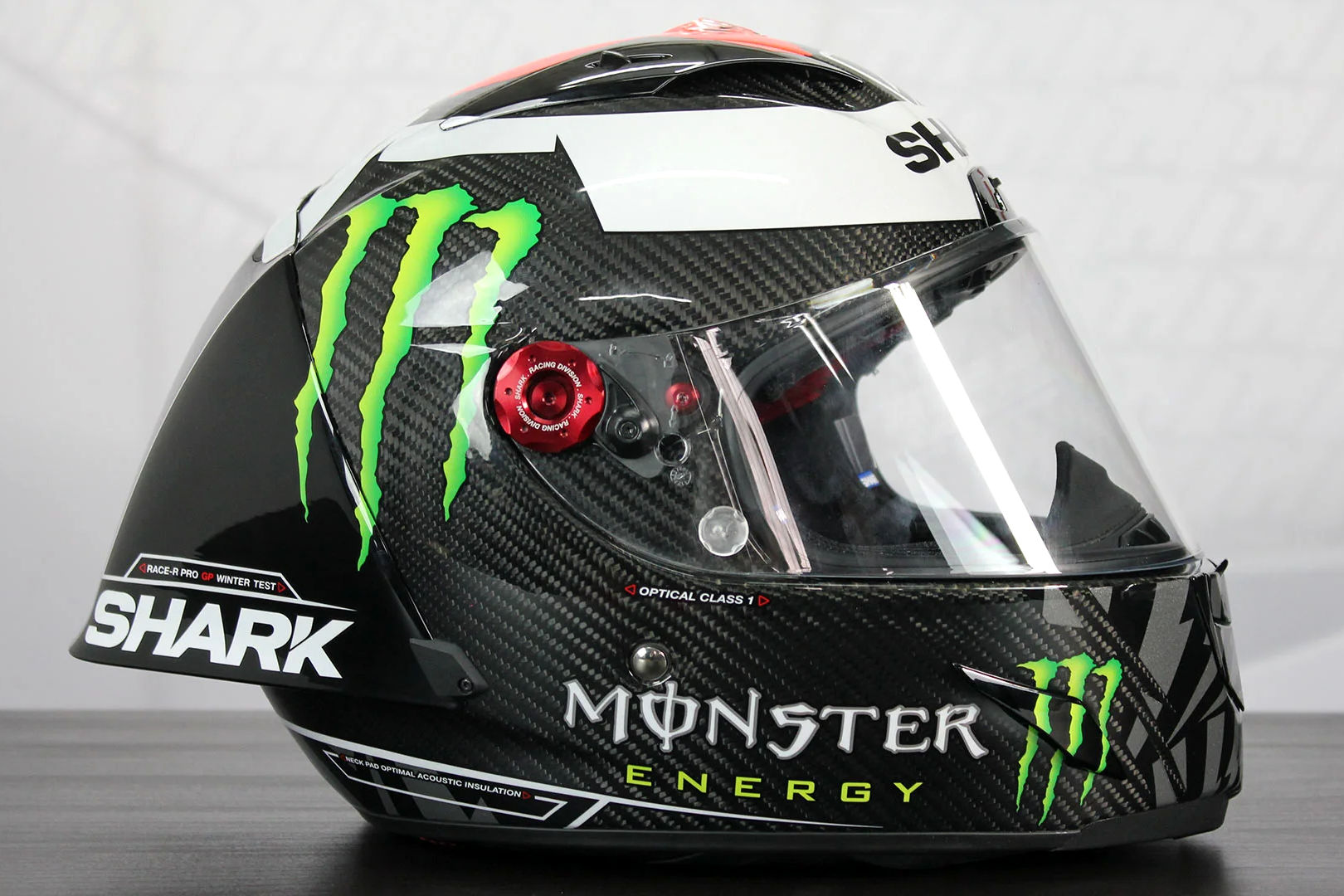 Casque motogp carbone de chez Shark