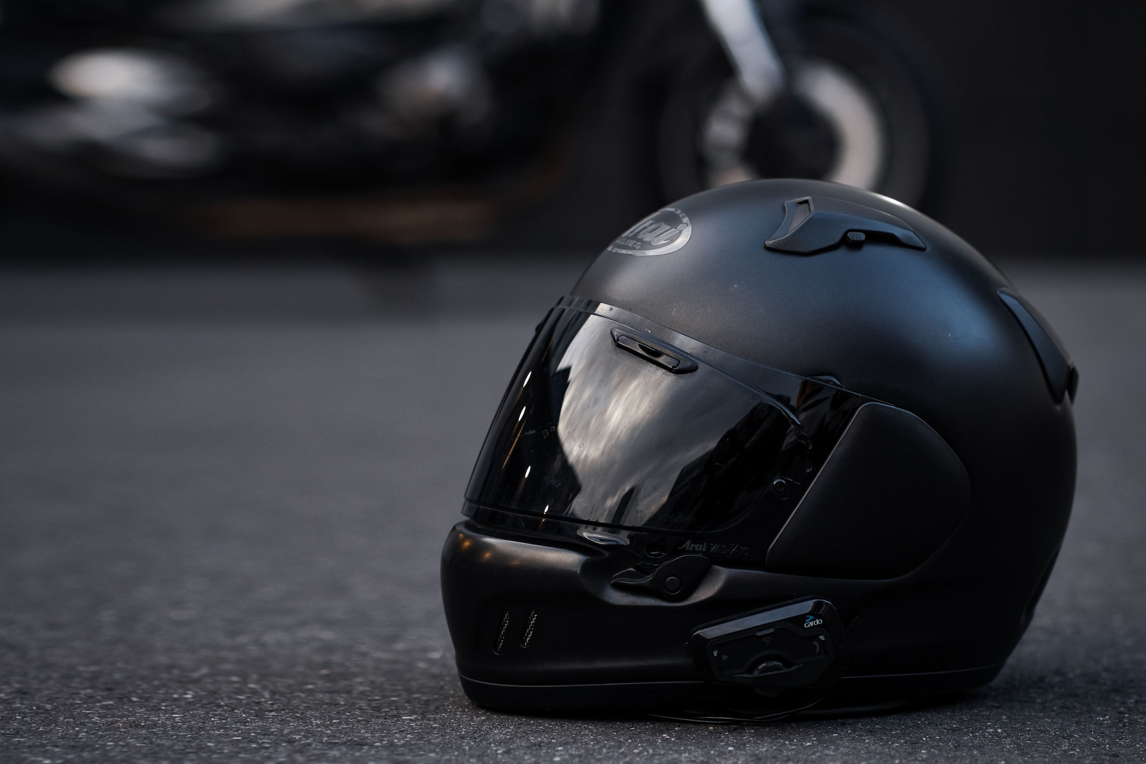 Casque Arai noir mat